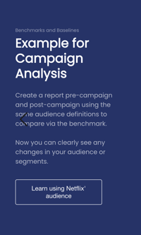 Learn using Netflix' audience